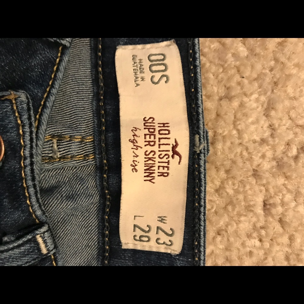 Hollister high waisted jeans super skinny